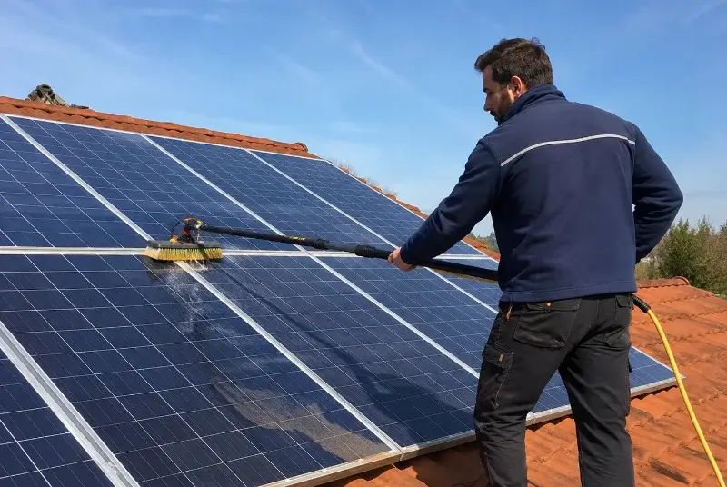 Nettoyage et entretien de panneaux solaires à Luc-en-Diois